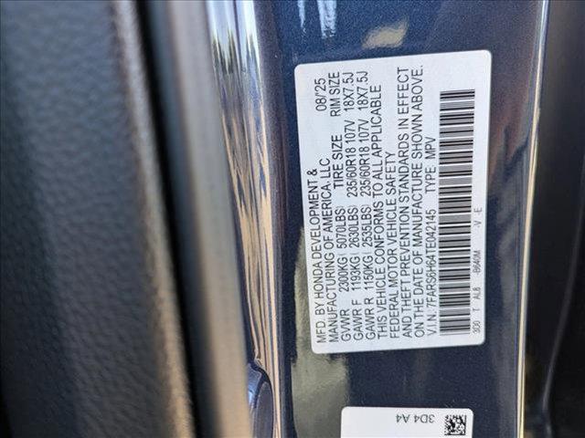 new 2026 Honda CR-V Hybrid car, priced at $38,600