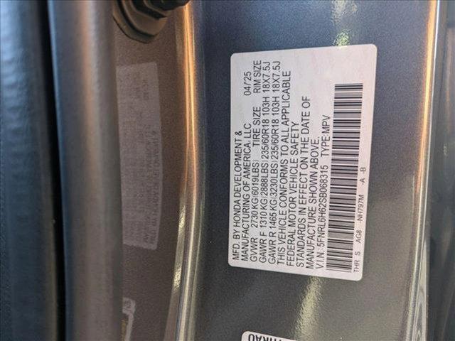 new 2025 Honda Odyssey car, priced at $42,723