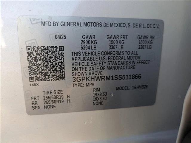 new 2025 Honda Prologue car, priced at $50,073