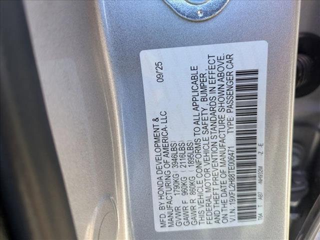 new 2026 Honda Civic car, priced at $27,949