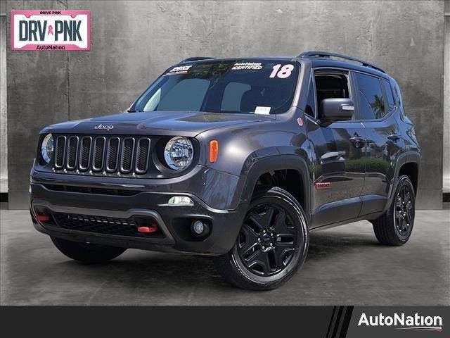 used 2018 Jeep Renegade car, priced at $18,496