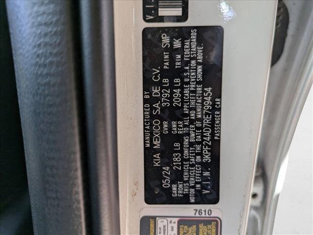 used 2024 Kia Forte car, priced at $16,547