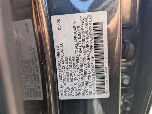 new 2025 Honda Accord car, priced at $28,528