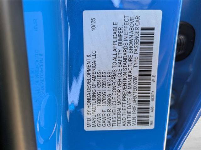 new 2026 Honda Civic Hybrid car, priced at $33,361