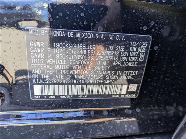 new 2026 Honda HR-V car, priced at $31,818