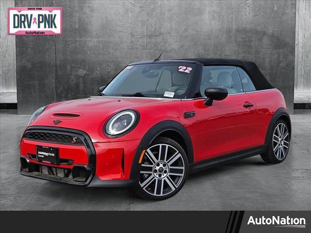 used 2022 MINI Convertible car, priced at $27,688