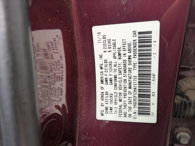 used 2017 Honda Accord car, priced at $10,995