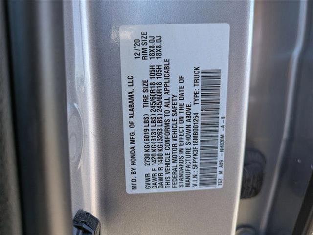 used 2021 Honda Ridgeline car, priced at $29,982