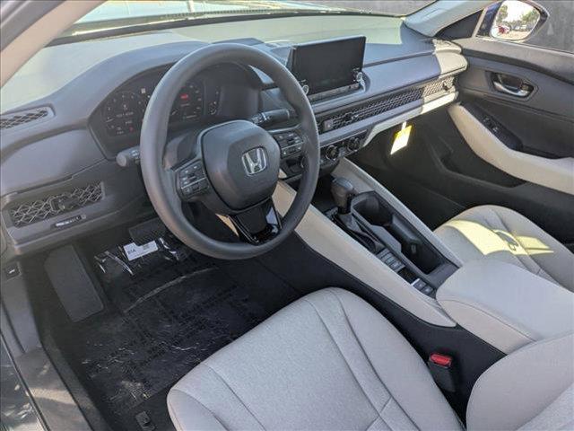 new 2025 Honda Accord car, priced at $29,445