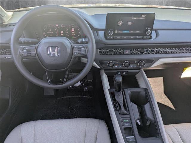 new 2025 Honda Accord car, priced at $29,445