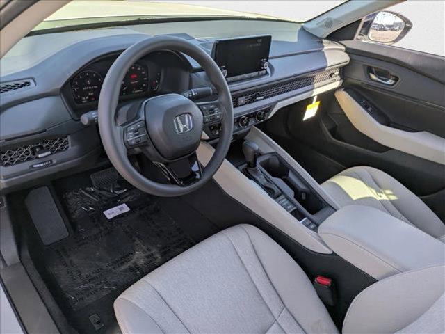 new 2025 Honda Accord car, priced at $30,996