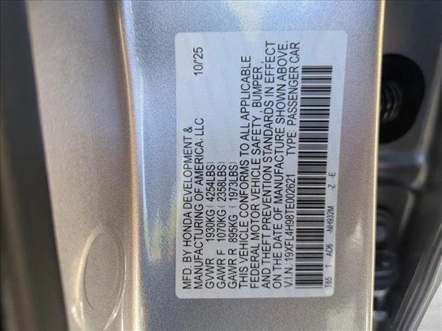 new 2026 Honda Civic Hybrid car, priced at $32,927