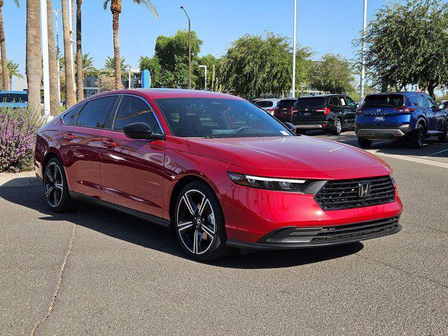 new 2024 Honda Accord Hybrid car, priced at $33,189