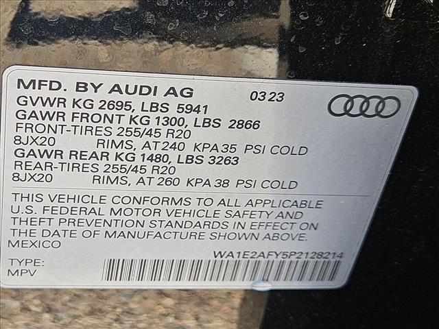 used 2023 Audi Q5 car, priced at $38,997