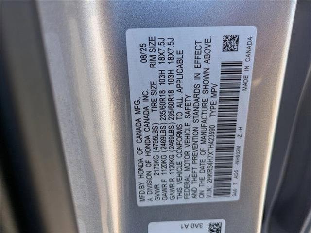 new 2026 Honda CR-V car, priced at $36,781