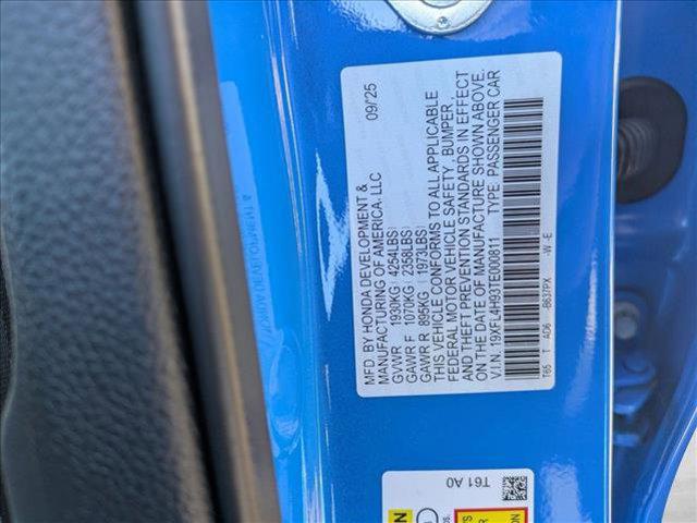 new 2026 Honda Civic Hybrid car, priced at $33,361