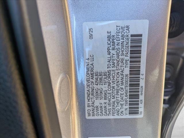 new 2026 Honda Civic Hybrid car, priced at $32,927