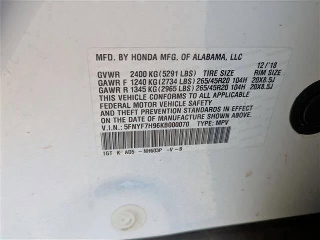 used 2019 Honda Passport car, priced at $15,345