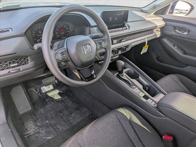 new 2025 Honda Accord car, priced at $30,610