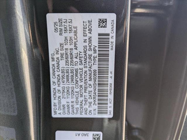 new 2025 Honda CR-V car, priced at $33,977