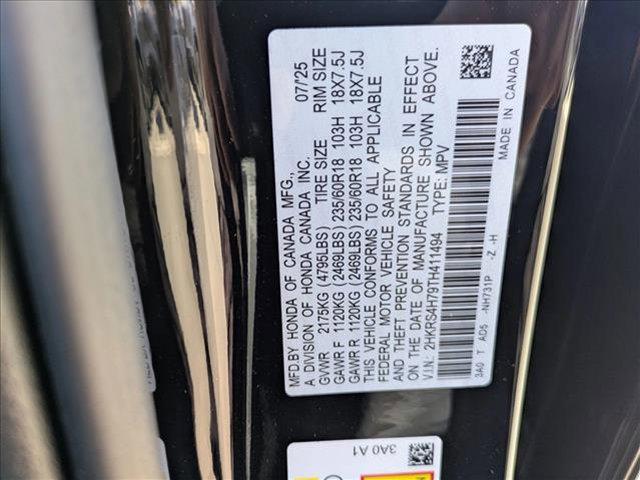 new 2026 Honda CR-V car, priced at $36,726