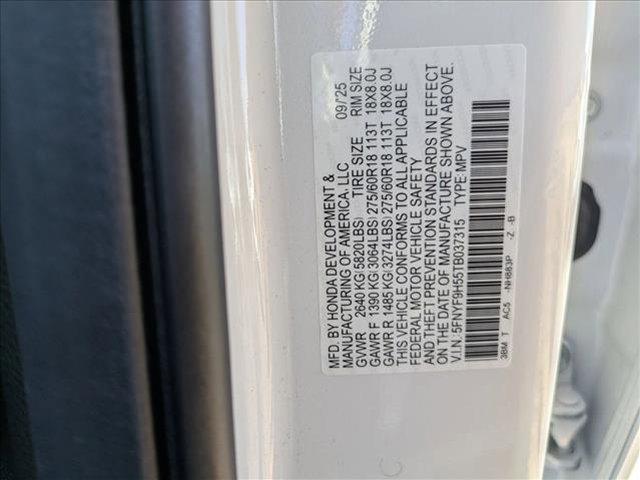 new 2026 Honda Passport car, priced at $49,172