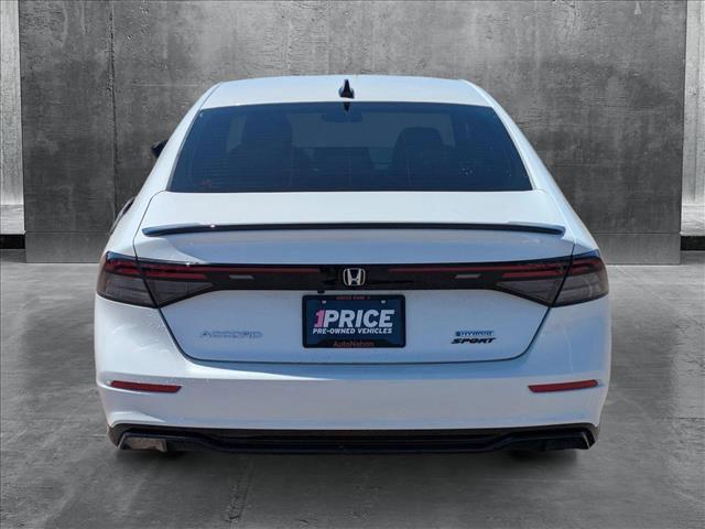 used 2025 Honda Accord Hybrid car, priced at $33,998