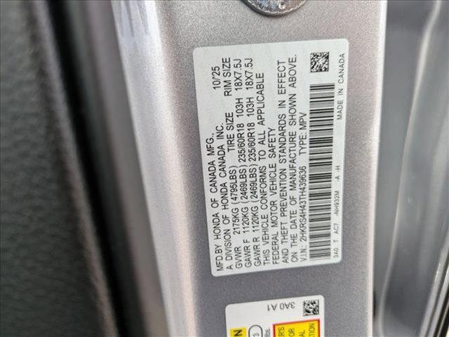 new 2026 Honda CR-V car, priced at $34,802