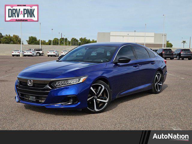 used 2022 Honda Accord car, priced at $22,498