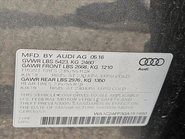 used 2016 Audi Q5 car, priced at $11,985