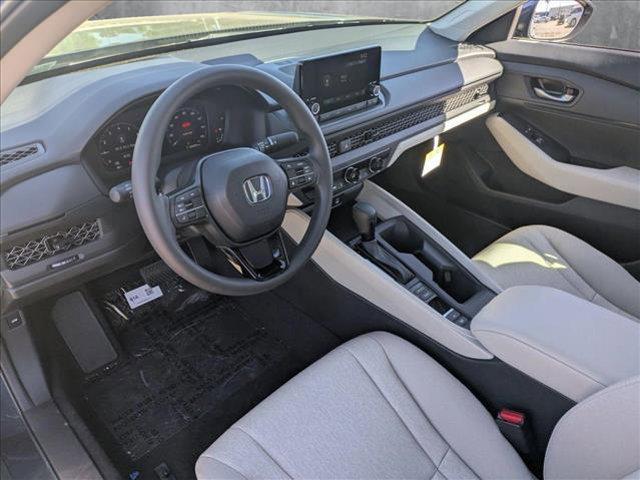 new 2025 Honda Accord car, priced at $28,528
