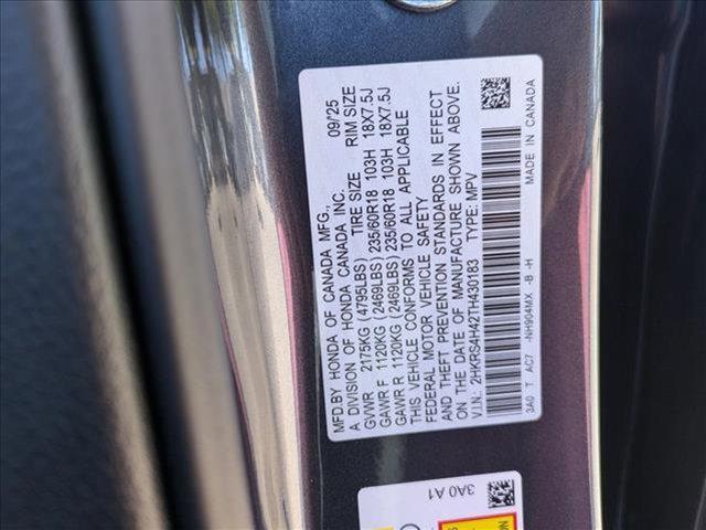 new 2026 Honda CR-V car, priced at $34,802