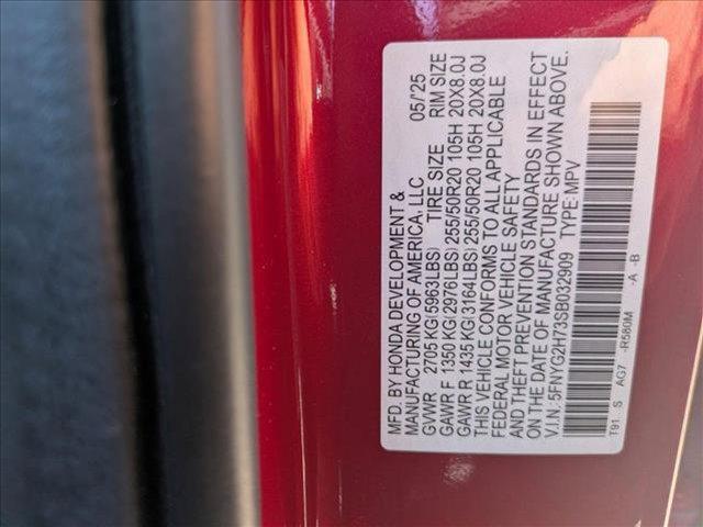 new 2025 Honda Pilot car, priced at $47,621