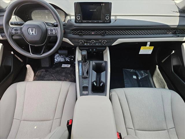 new 2025 Honda Accord car, priced at $28,959
