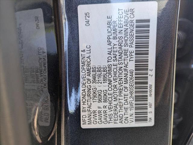 new 2025 Honda Civic car, priced at $27,571