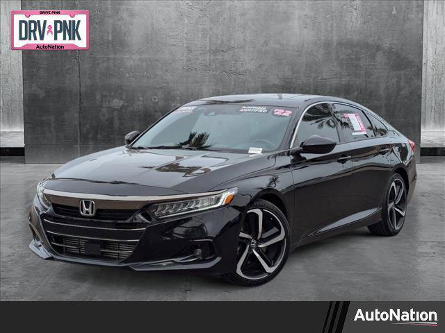 used 2022 Honda Accord car, priced at $25,998