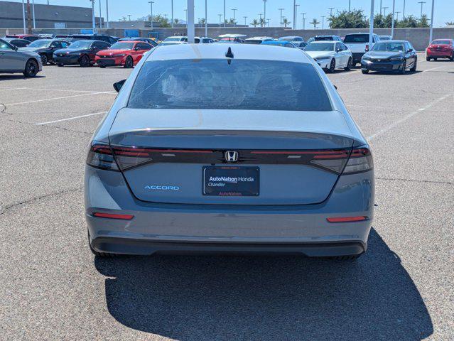 new 2025 Honda Accord car, priced at $30,996