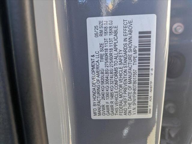 new 2026 Honda Passport car, priced at $54,355