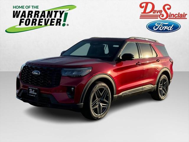 new 2025 Ford Explorer car, priced at $50,596