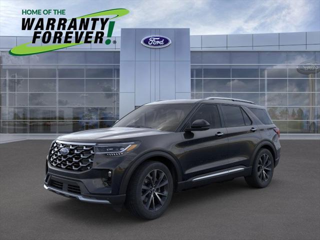 new 2025 Ford Explorer car, priced at $54,611