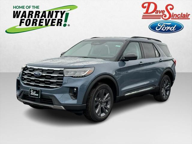 new 2025 Ford Explorer car, priced at $45,501