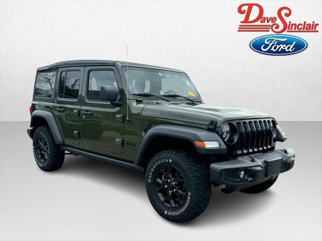 used 2021 Jeep Wrangler car, priced at $32,995