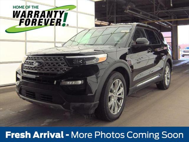 used 2022 Ford Explorer car, priced at $34,444