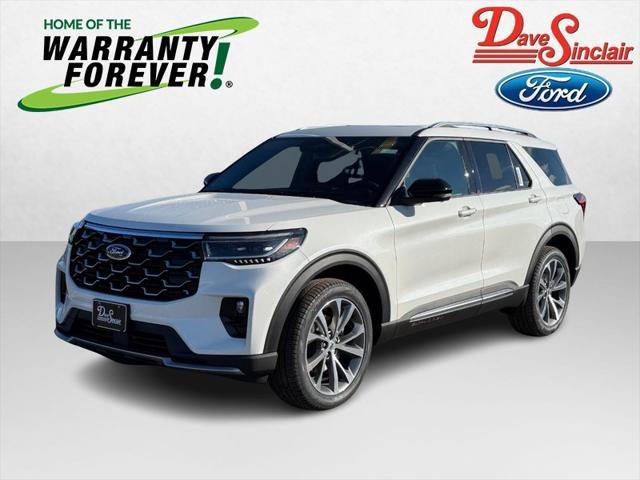 new 2025 Ford Explorer car, priced at $55,425