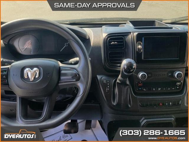 used 2023 Ram ProMaster 2500 car, priced at $29,999