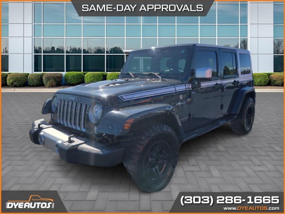 used 2017 Jeep Wrangler Unlimited car, priced at $20,999