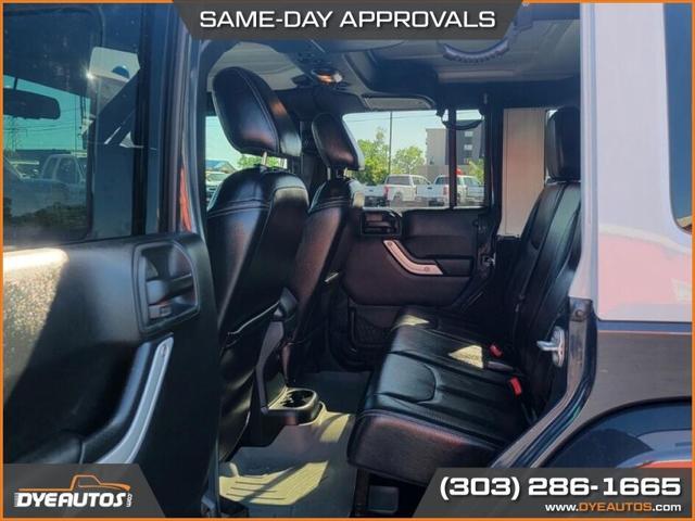 used 2017 Jeep Wrangler Unlimited car, priced at $21,999
