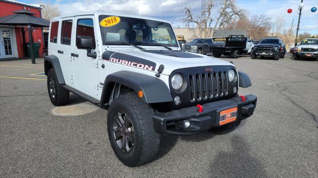 used 2018 Jeep Wrangler JK Unlimited car, priced at $26,999