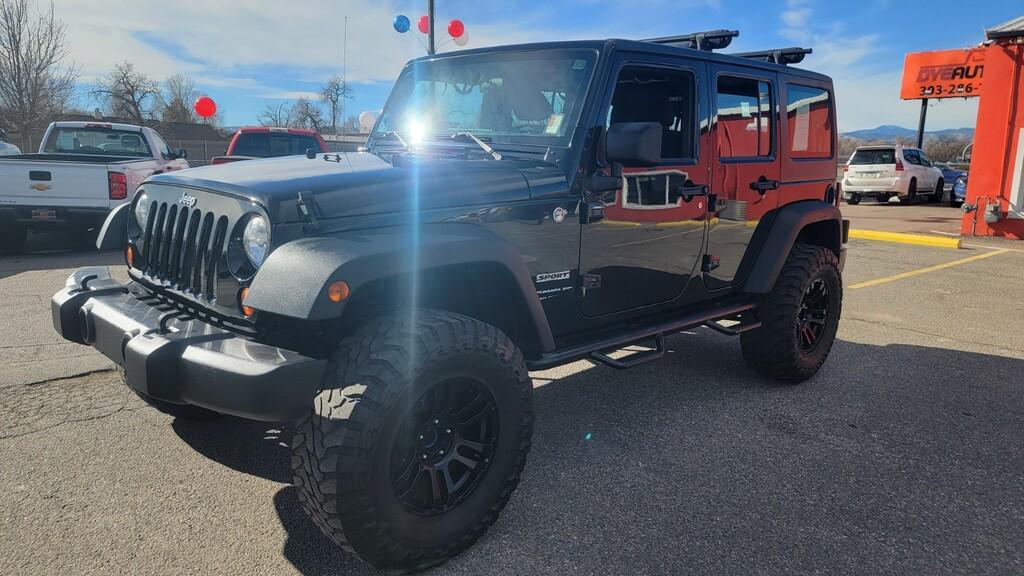 used 2012 Jeep Wrangler Unlimited car, priced at $18,999