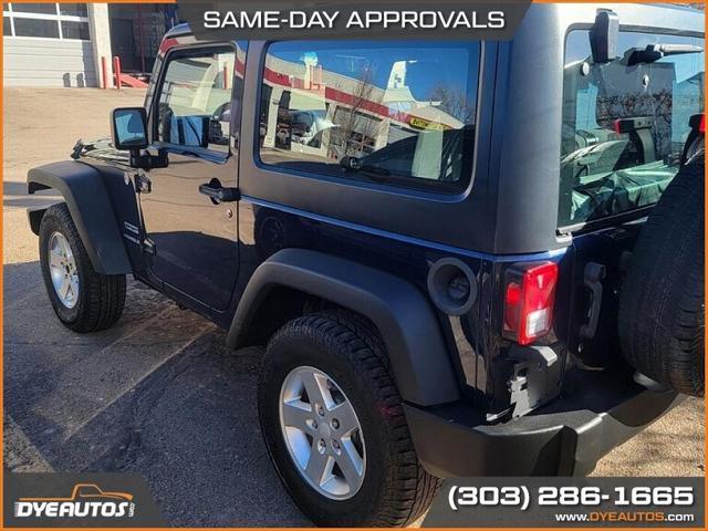 used 2013 Jeep Wrangler car, priced at $18,999